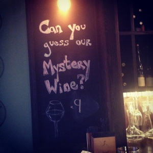 The Mystery Wine!